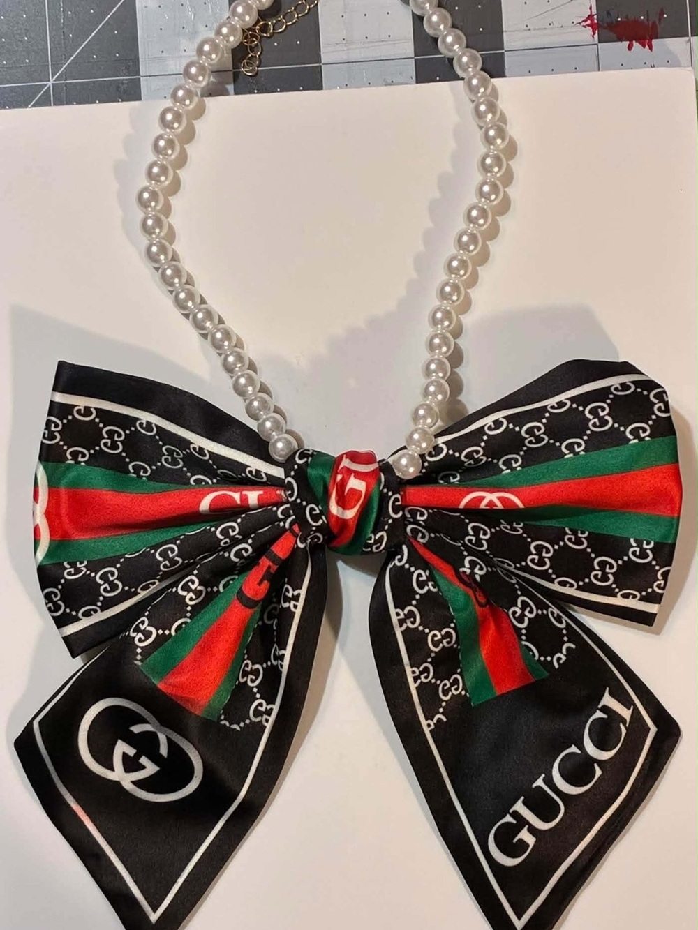 Custom made bow tie